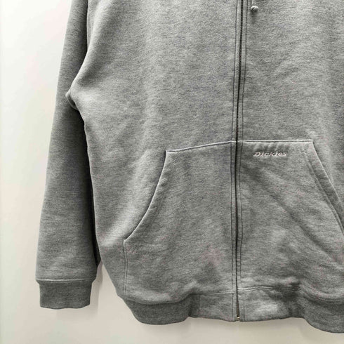 ディッキーズ Dickies ロゴ 刺繍 裏地 サーマル ジップアップ パーカー メンズ import:M